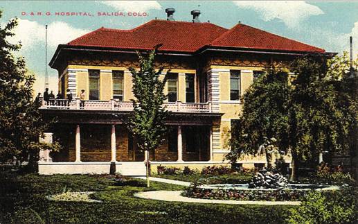 D&RG Hospital, Salida, CO